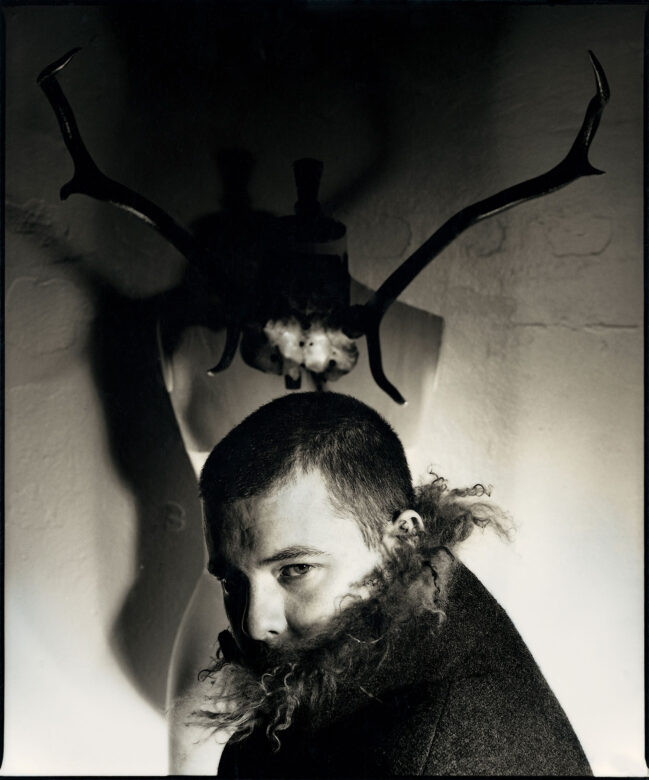 collected by National Portrait Gallery, Alexander McQueen-fashion designer